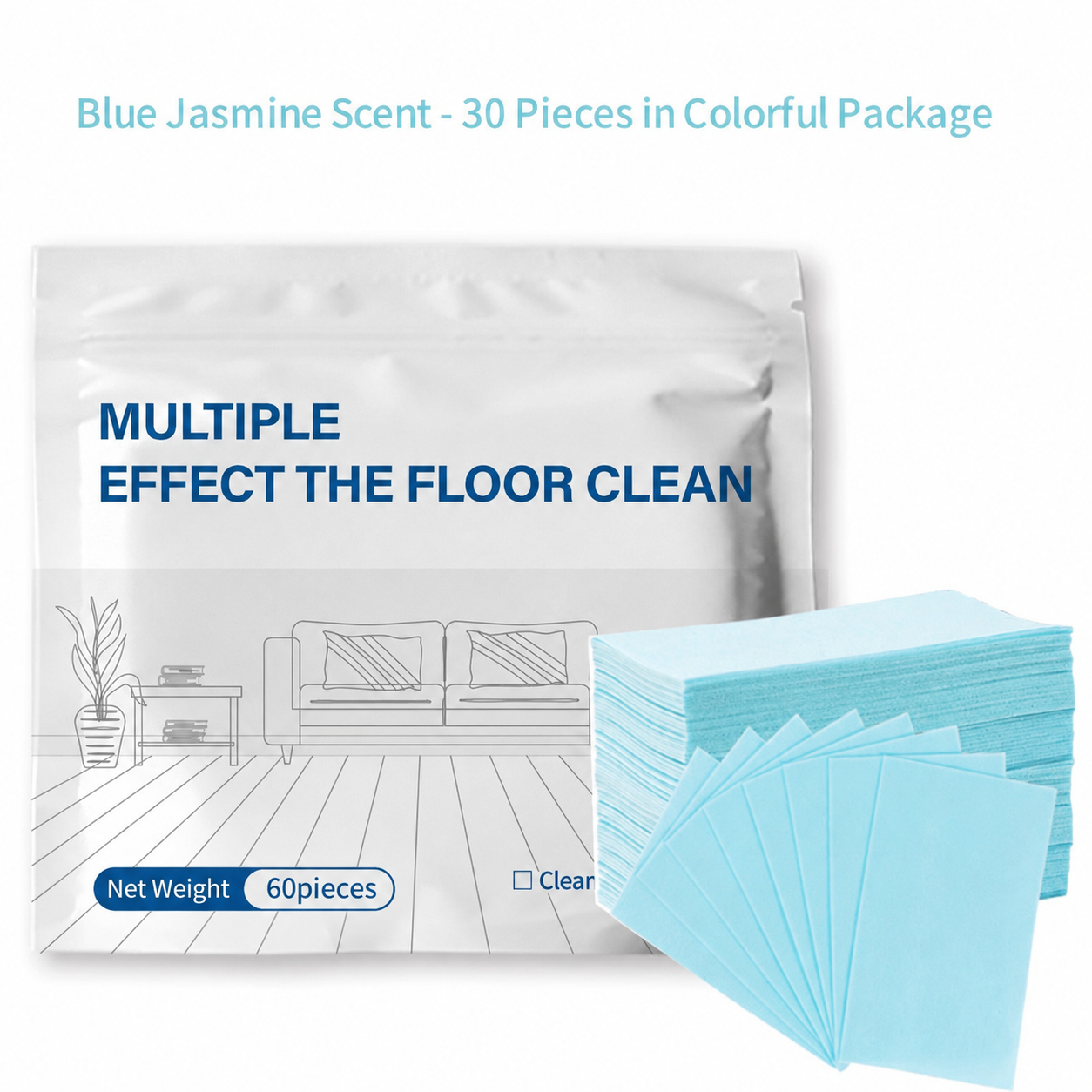 🔥Water-Soluble Floor Cleaning Sheets