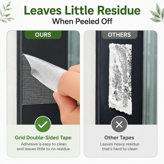 LAST DAY 🎁 BUY 1 GET 1 FREE , Heavy-Duty Mesh Double-Sided Tape: Holds Heavy Weight, Peels Off Clean